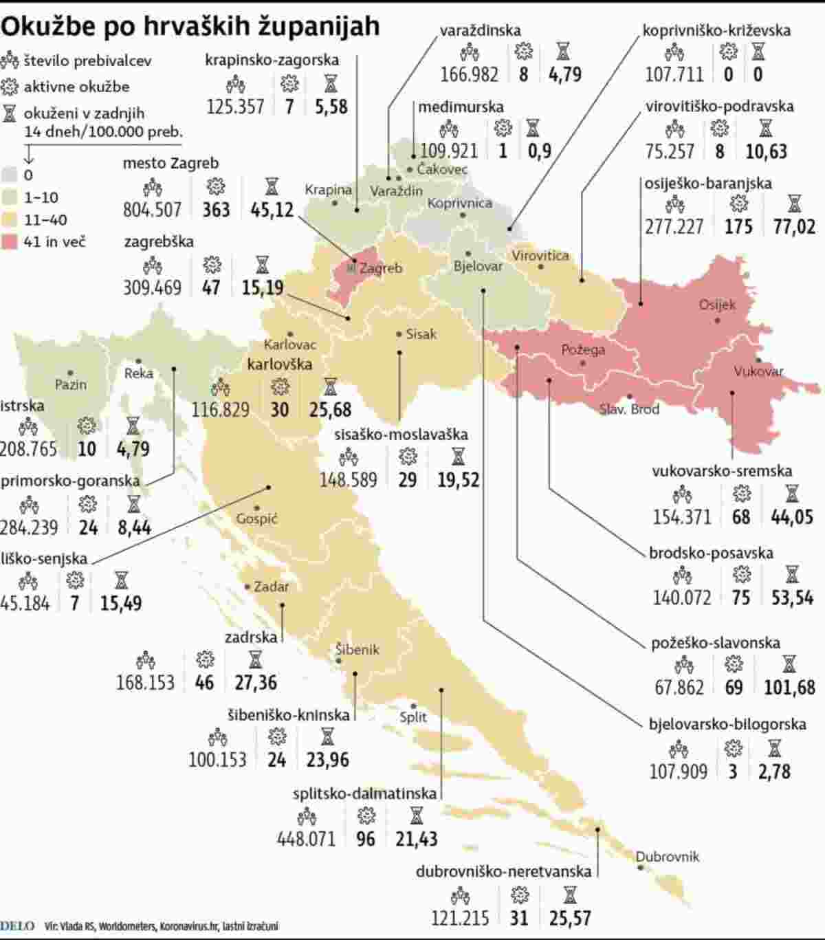 szlovénia koronavírus térkép Eddig Ez A Legjobb Terkep A Horvatorszagi Koronavirus Helyzetrol szlovénia koronavírus térkép
